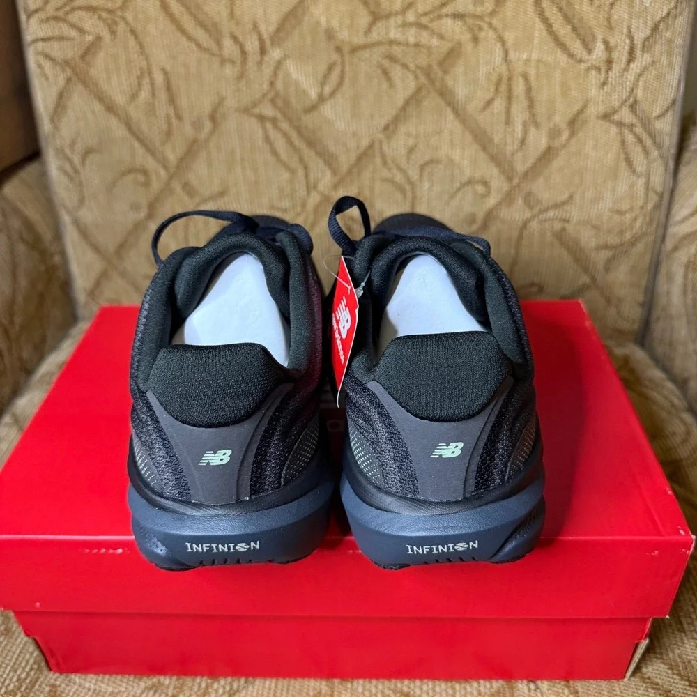 New Balance 1080 W10803AW Black Running Shoes Women's Size 7 New